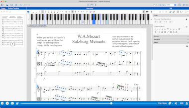 Screenshot of a .capx file in Capella 8