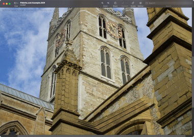 Screenshot of a .dcr file in Apple Preview 11