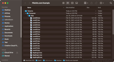 Screenshot of a .gro file in Apple Finder 13