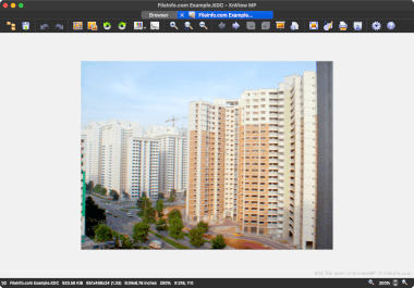 Screenshot of a .kdc file in XnViewMP