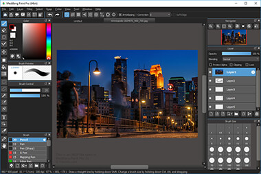 Screenshot of a .mdp file in MediBang Paint Pro 21