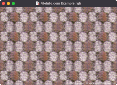 Screenshot of a .rgb file in qView