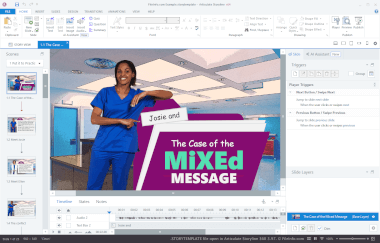 Screenshot of a .storytemplate file in Articulate Storyline 360 3.97