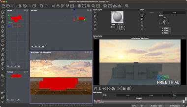 Screenshot of a .vue file in E-on Vue 2023