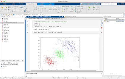 Screenshot of The MathWorks MATLAB R2023a